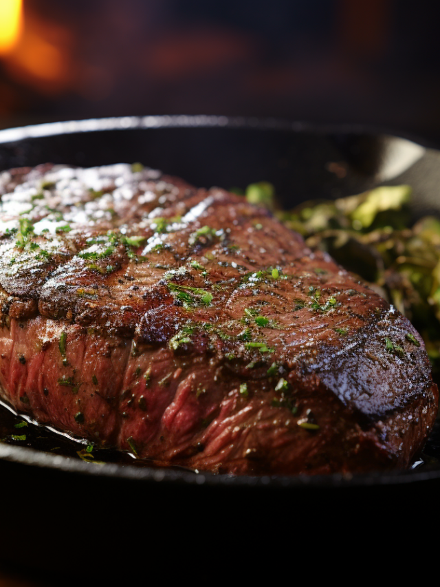 Cast Iron Skillet Steak Recipe Beyond The Bayou Blog 