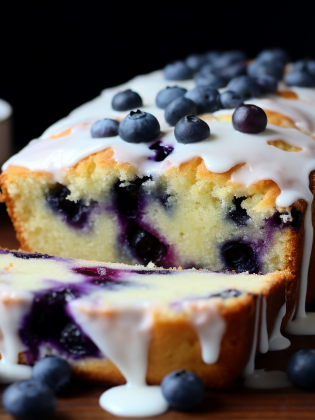 Lemon Blueberry Pound Cake Recipe - Beyond the Bayou Blog