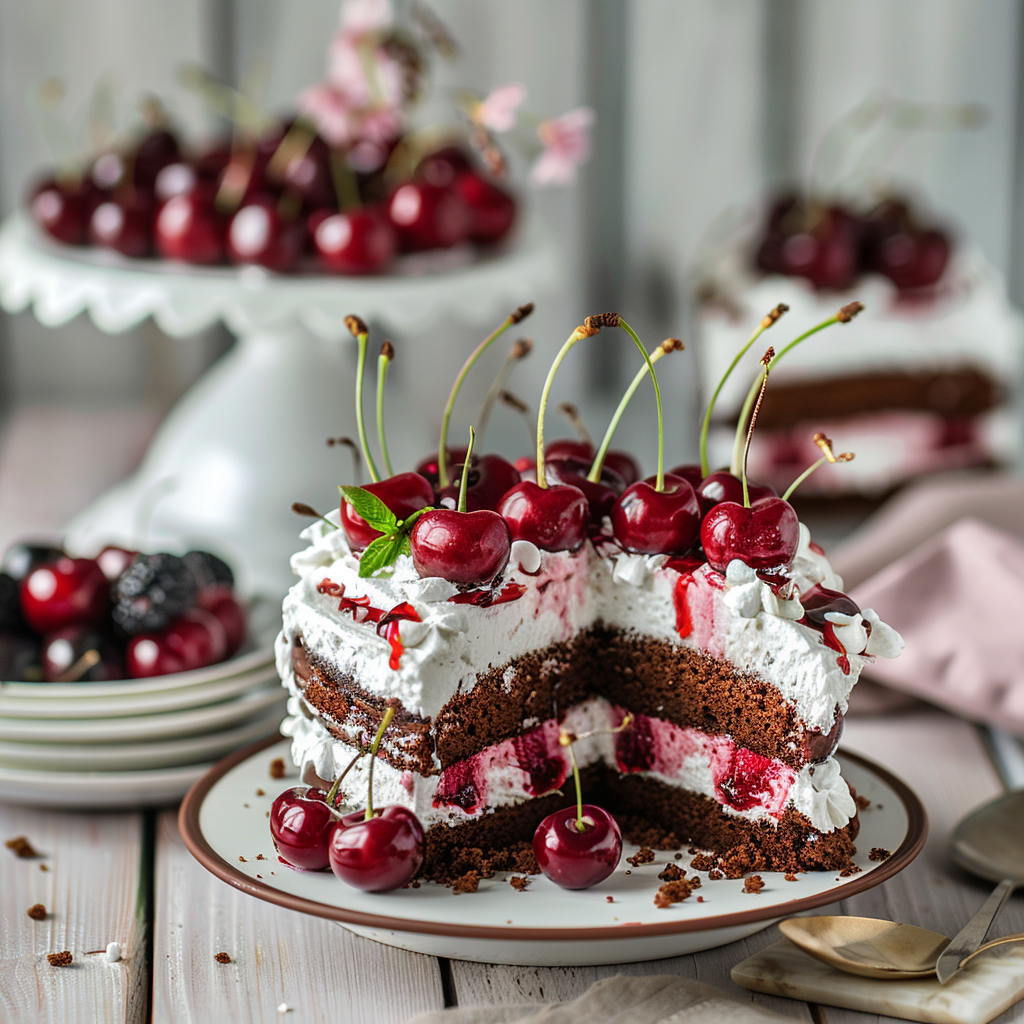 Overview How To Make Cherry Delight Cake