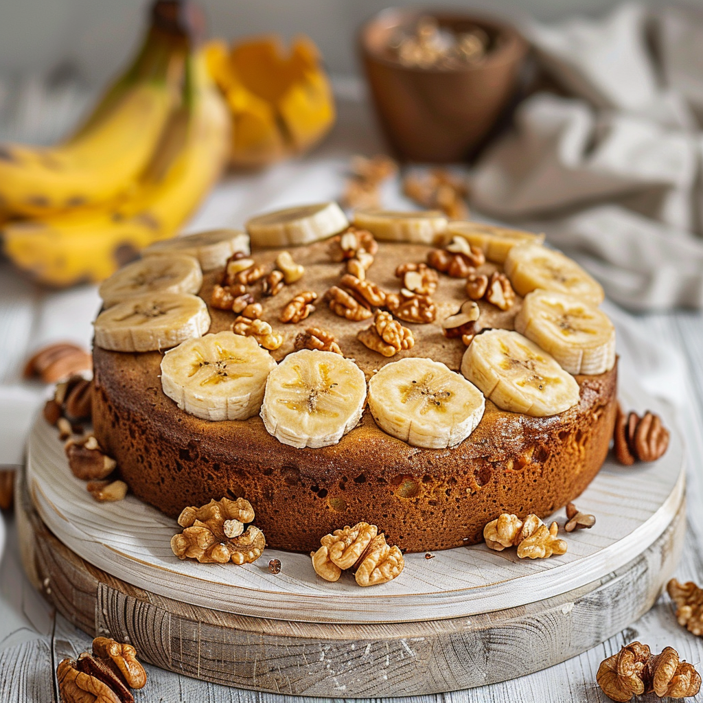 Overview How To Make Banana Walnut Cake