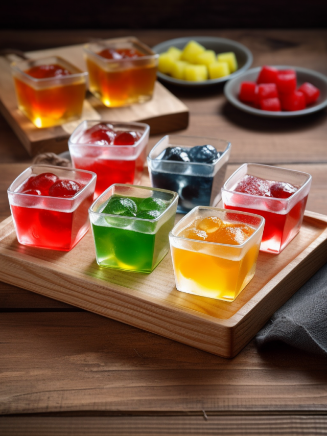 Colorful Jello Jigglers Recipe - Beyond the Bayou Blog