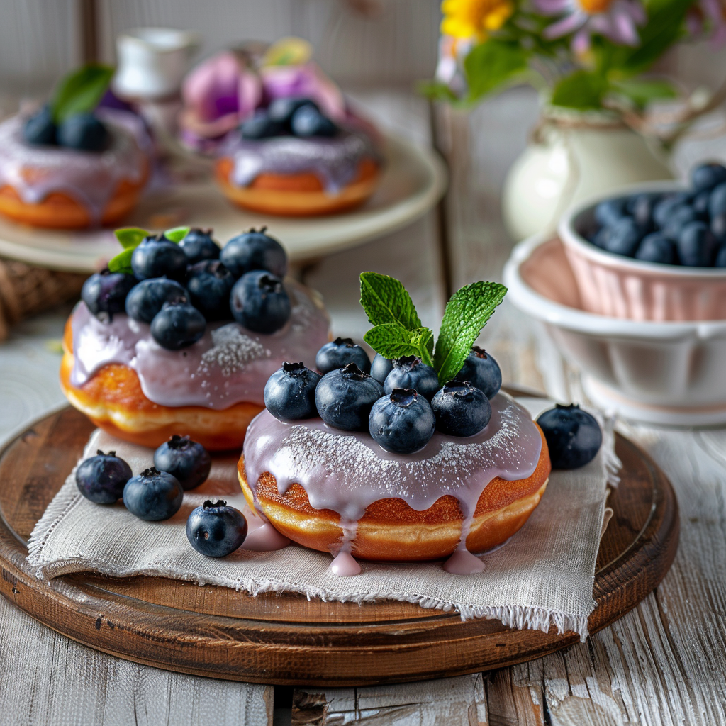 what to serve with blueberry