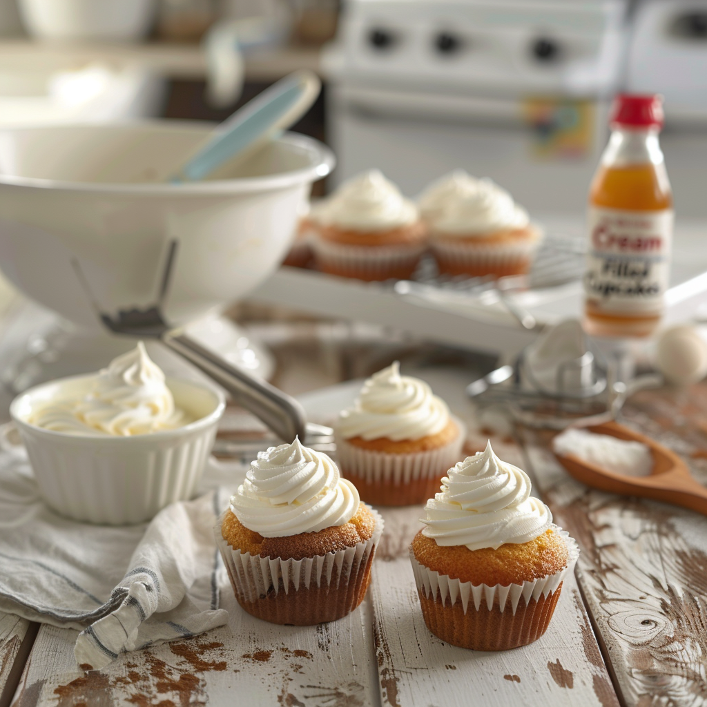 Cream-Filled Cupcakes Recipe Heavenly Delights!