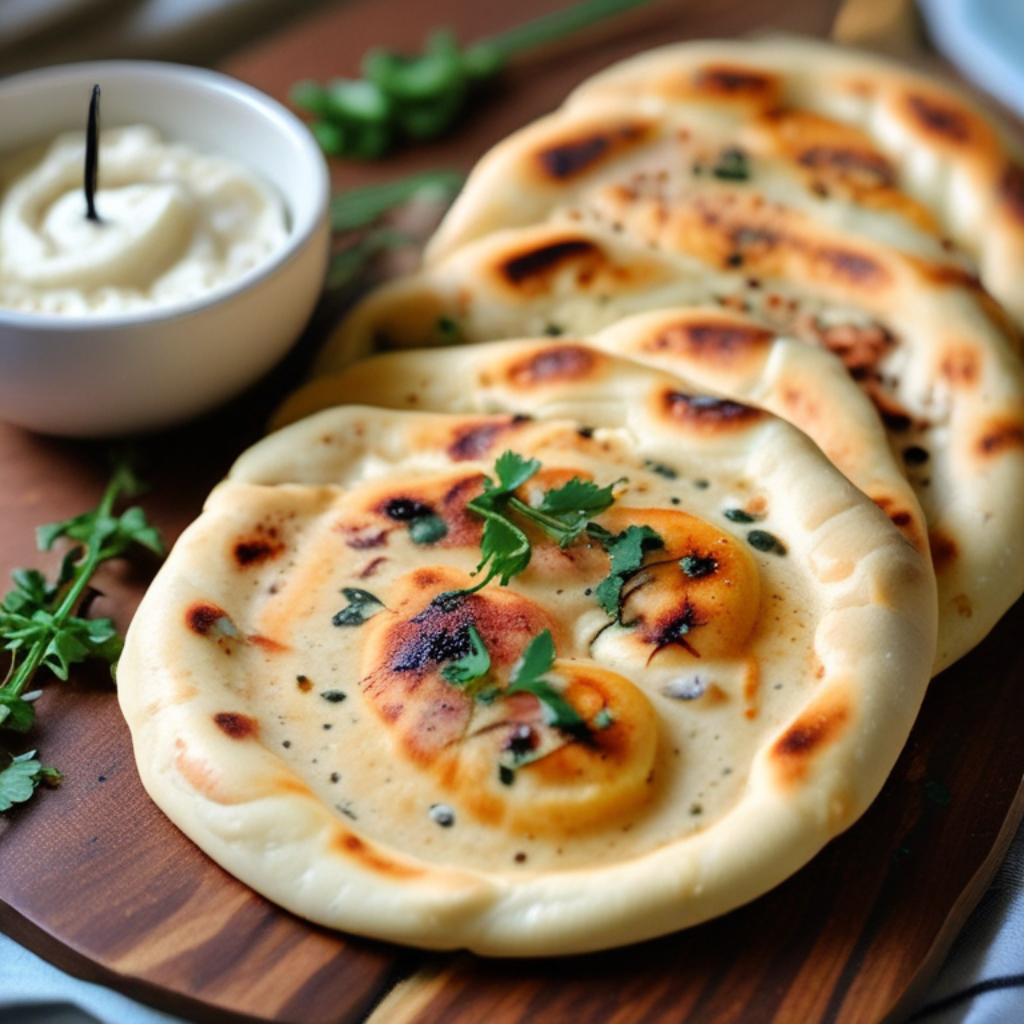 Naan Bread Recipe {Homemade Indian Delight}