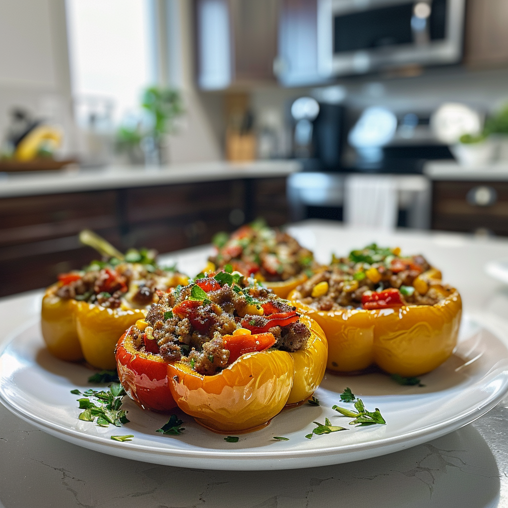 Overview How To Make Easy Stuffed Peppers