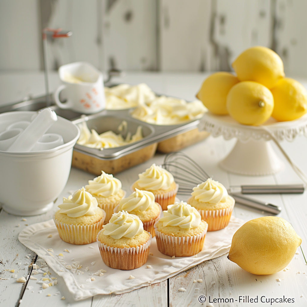 Overview How To Make Lemon-Filled Cupcakes