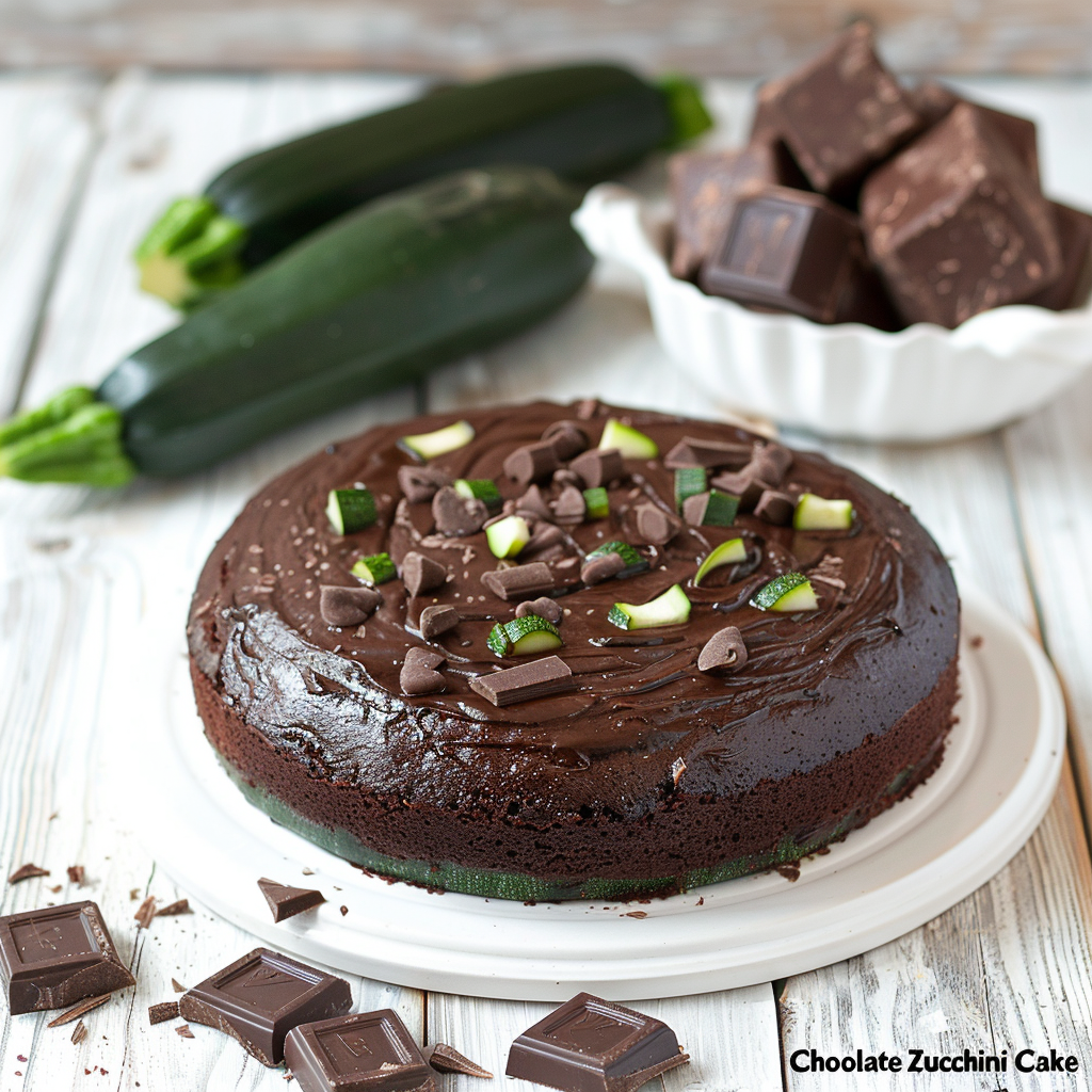 what to eat with Chocalate Zucchini cake