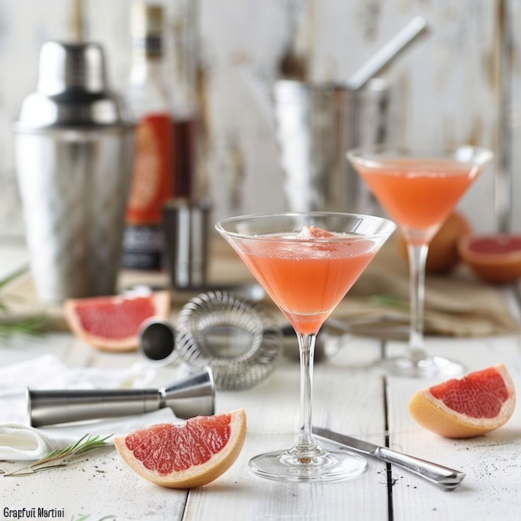 What to Serve with Grapefruit Martini