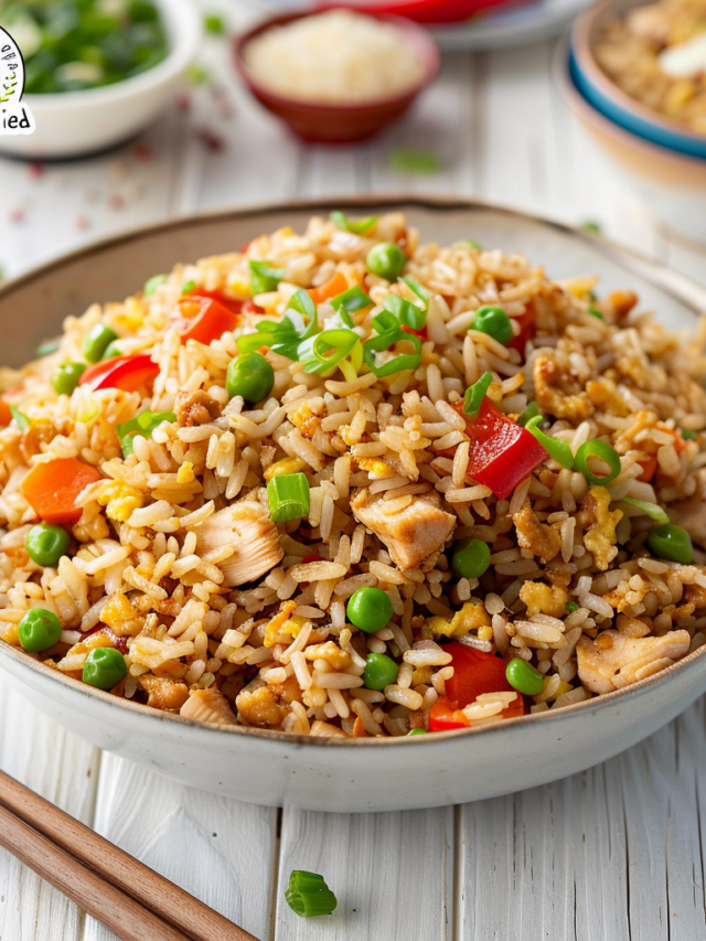 Chicken Fried Rice Recipe - Beyond the Bayou Blog