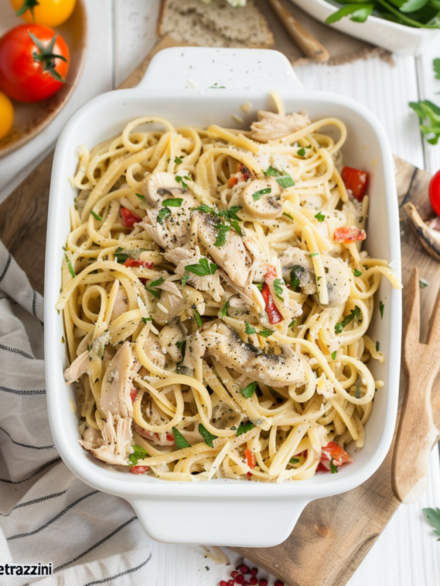 Chicken Tetrazzini Recipe - Beyond The Bayou Blog