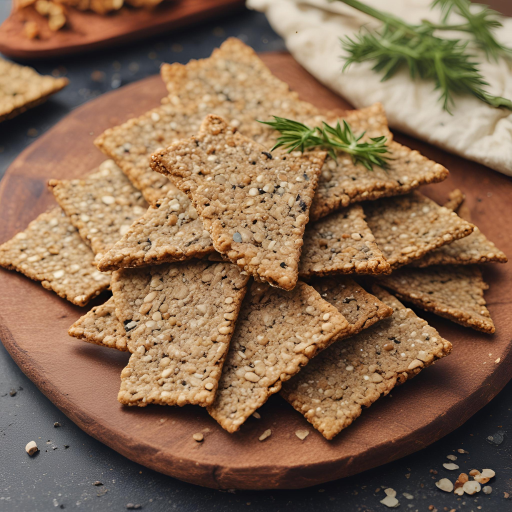 overview: how to make Flax Seed Crackers 