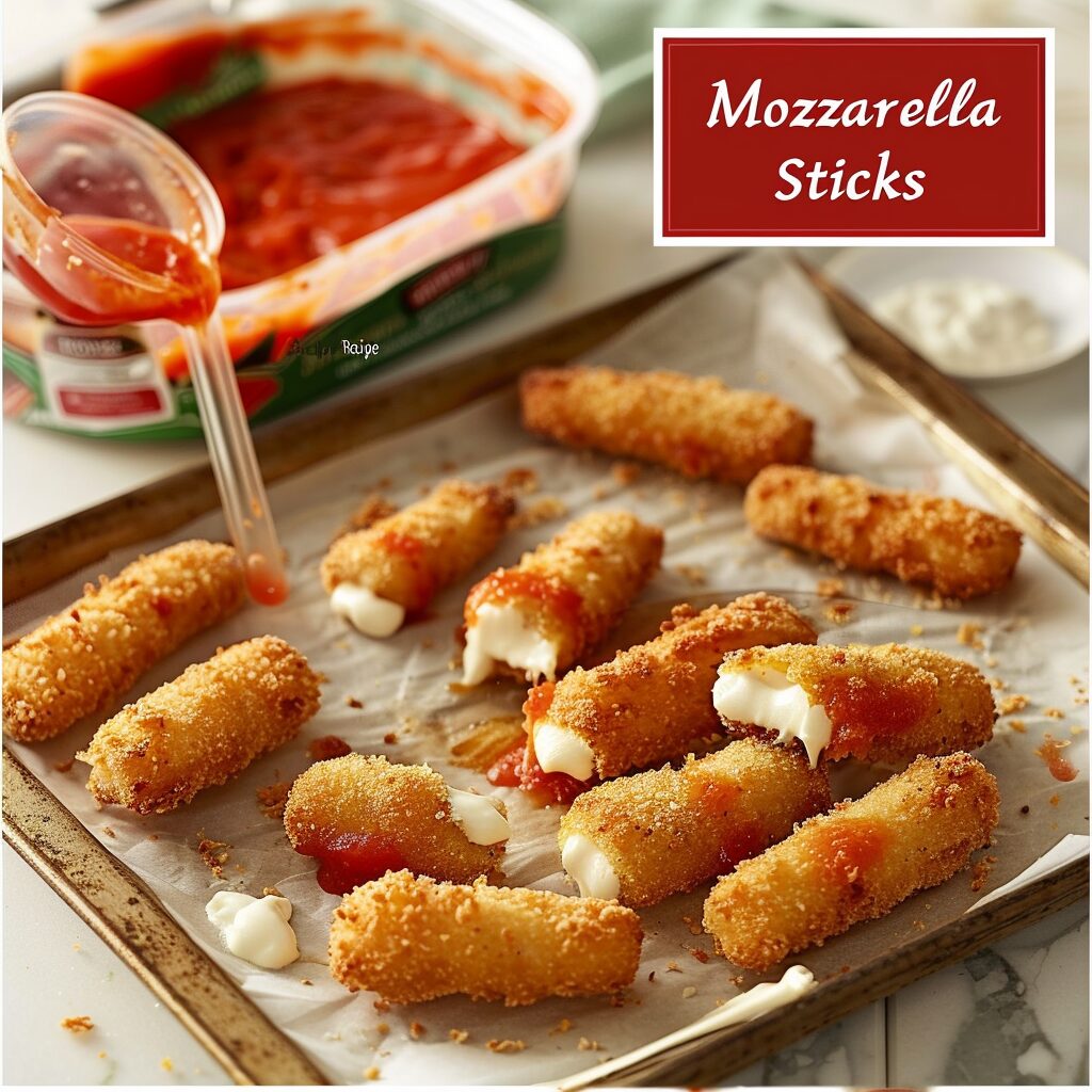 Mozzarella Sticks Recipe Crispy and Delicious!