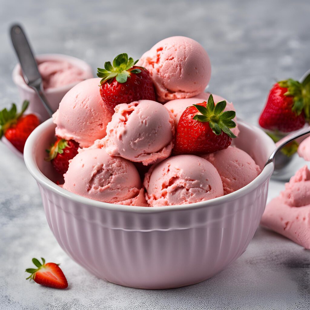 Strawberry Ice Cream Recipe (Berrylicious Summer Treat)