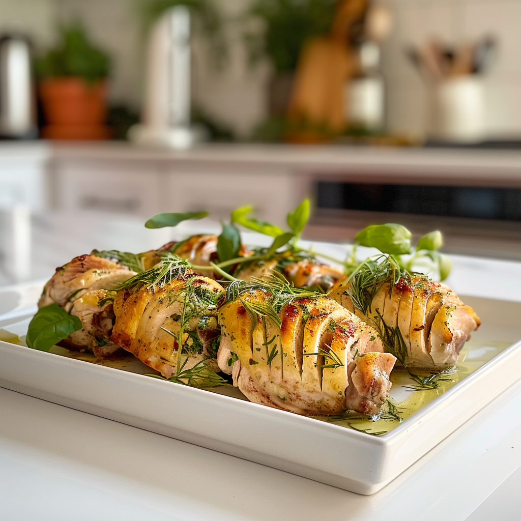 What To Serve With Keto Hasselback Chicken