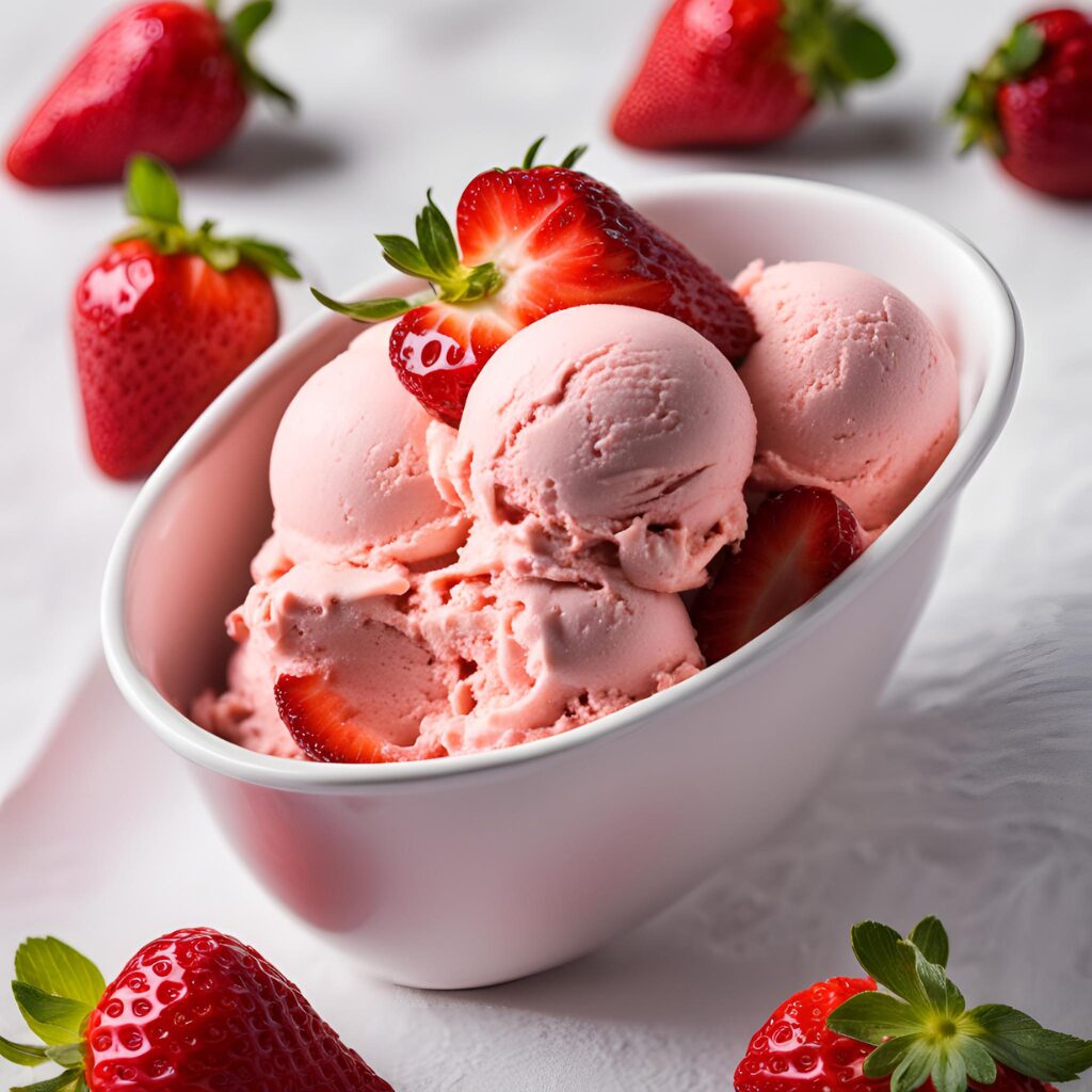 Strawberry Ice Cream Recipe (Berrylicious Summer Treat)