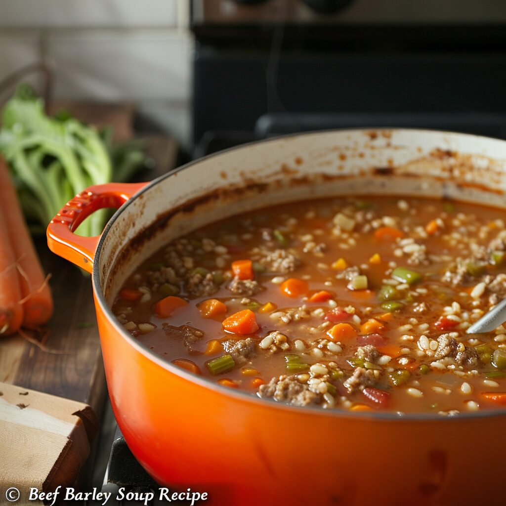 Beef Barley Soup Recipe Hearty Comfort In Every Bite!